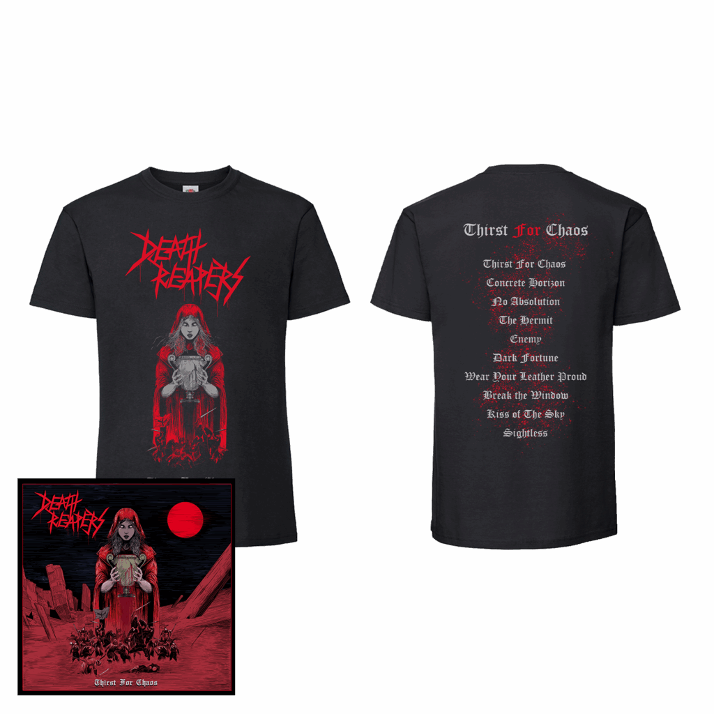 Death Reapers - Thirst For Chaos CD + T-shirt