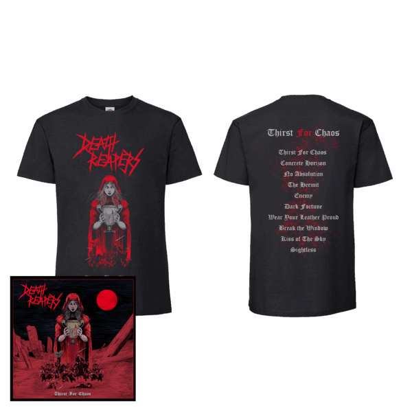 Death Reapers - Thirst For Chaos CD + T-shirt