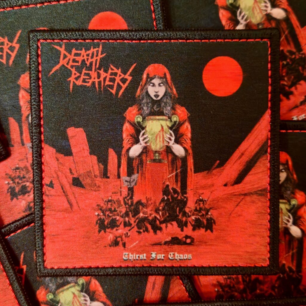 Thirst For Chaos - Printed Patch
